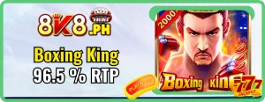 8k8 Slots: Step into the Arena with Boxing King, boasting a 96.5% RTP. Skip to content