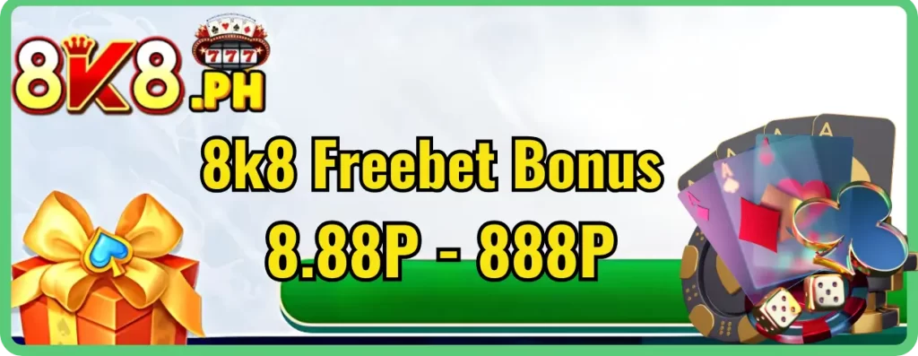 Seize Your Opportunity with the 8K8 Freebet 888P Bonus Today! 8 8k8 Freebet Bonus
