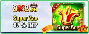 Super Ace at 8k8 Slots: Your Winning Hand Awaits! 97% RTP. 8k8