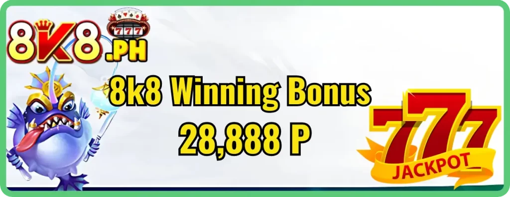 Enhance Your Rewards with the 8K8 Winning Bonus 3 8k8 Winning Bonus
