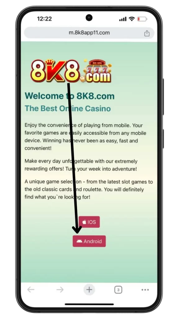 8k8 App: Your compact gateway to winning opportunities! Download it now 2 8k8 app android