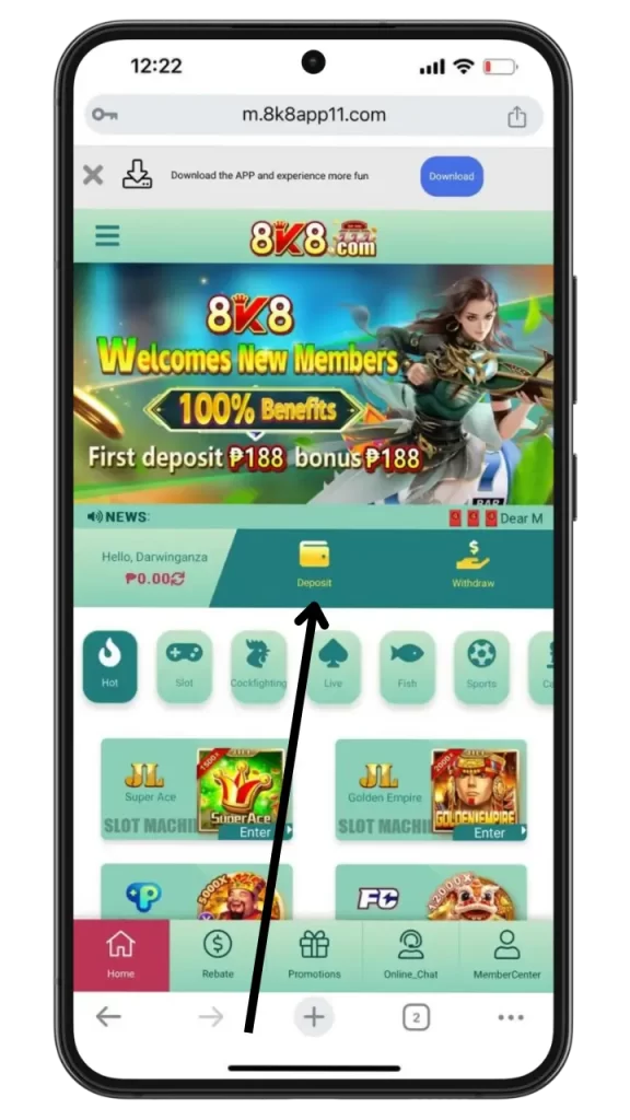 8k8 Deposits: Swift, Safe, and Simple 1 8k8 Deposit