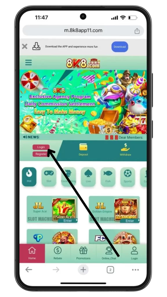 8k8 Access: Your Quick Route to Safe Gaming 2 8k8 login